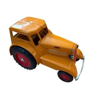 1938 Minneapolis Moline UDLX Comfortractor Tractor/Car, Die Cast 1984 Metal